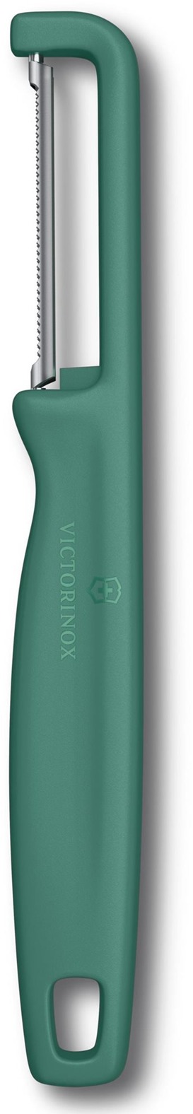 Victorinox Škrabka Iota s vroubkovaným ostřím zelená