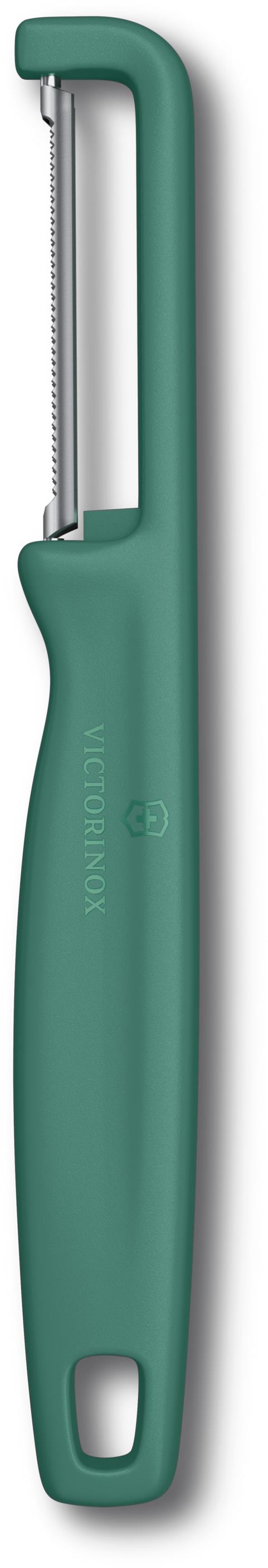 Victorinox Škrabka Iota s vroubkovaným ostřím zelená