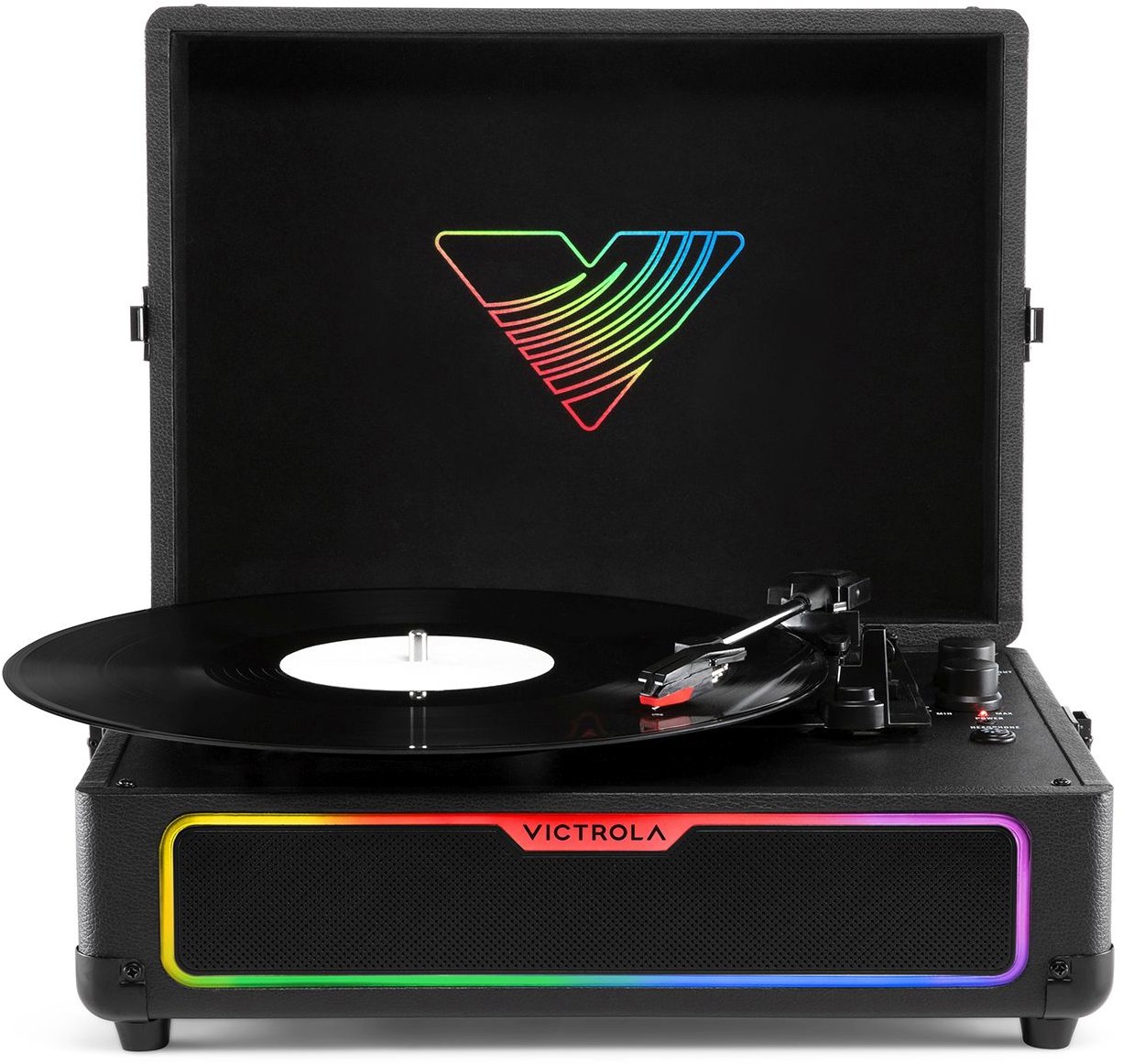 Victrola Journey černý s RGB podsvícením
