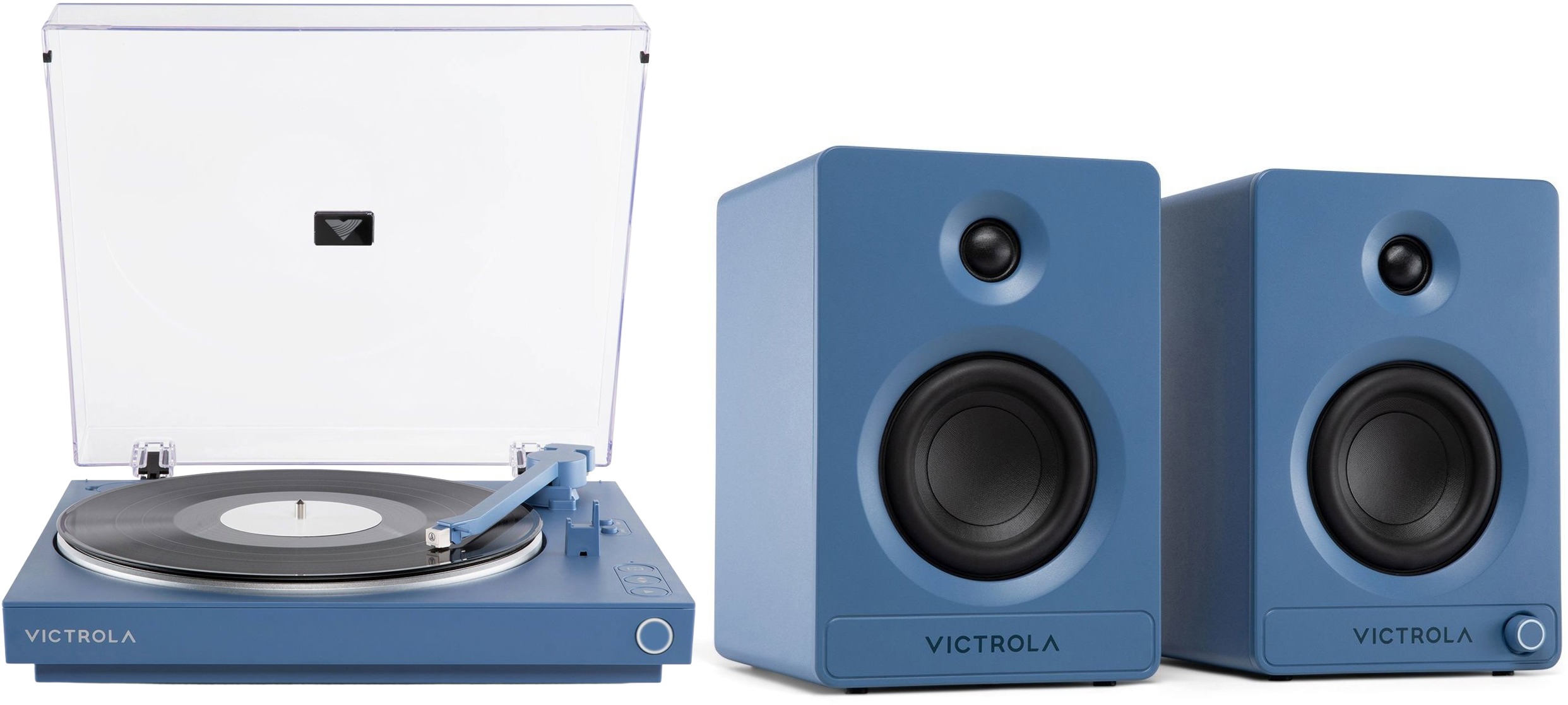 Victrola Automatic + Victrola Tempo modré