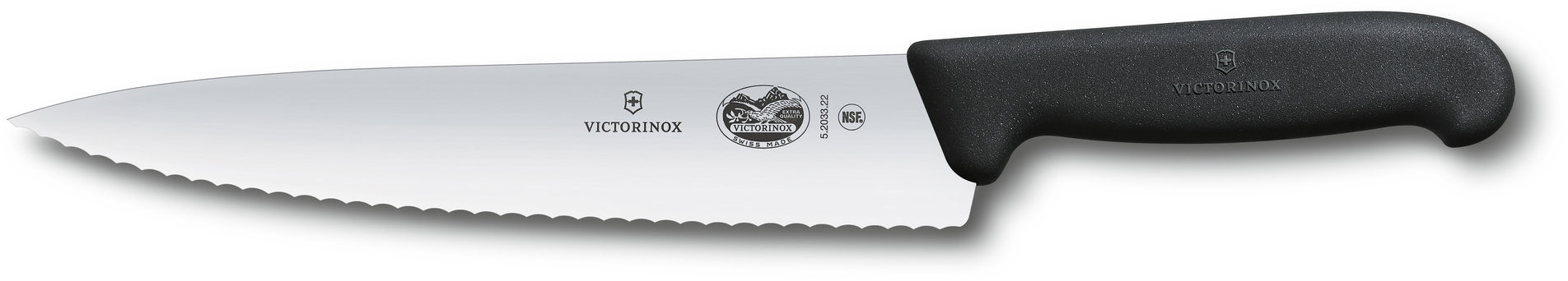 Victorinox Fibrox, 22 cm plast černý