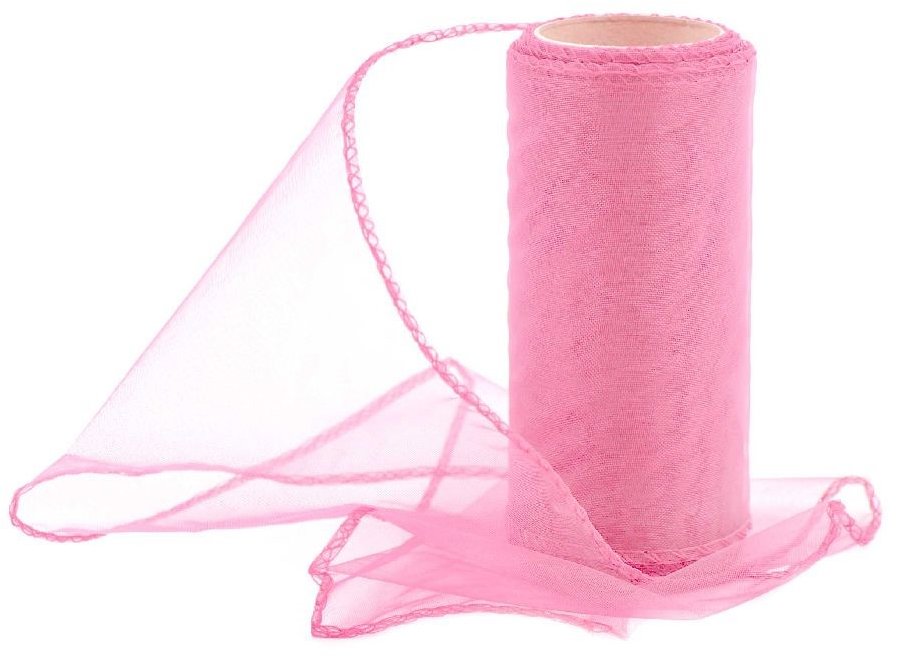 Vikpap Organza 12 cm/10y růžová