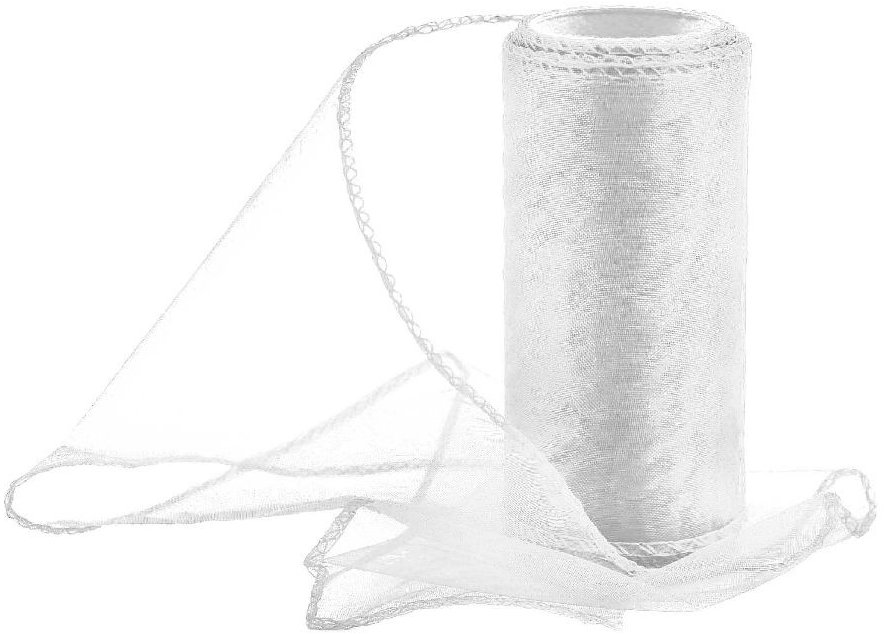 Vikpap Organza 12 cm/10y bílá