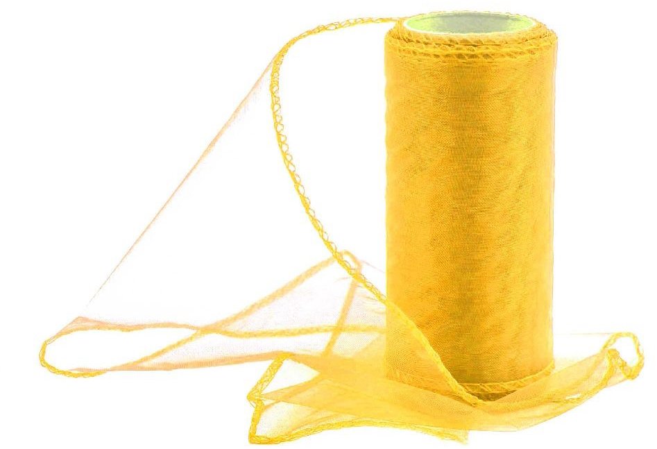 Vikpap Organza 12 cm/10y žlutá