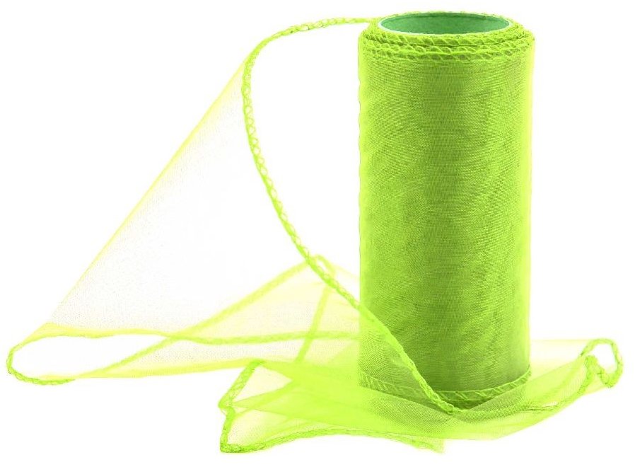 Vikpap Organza 12 cm/10y světle zelená