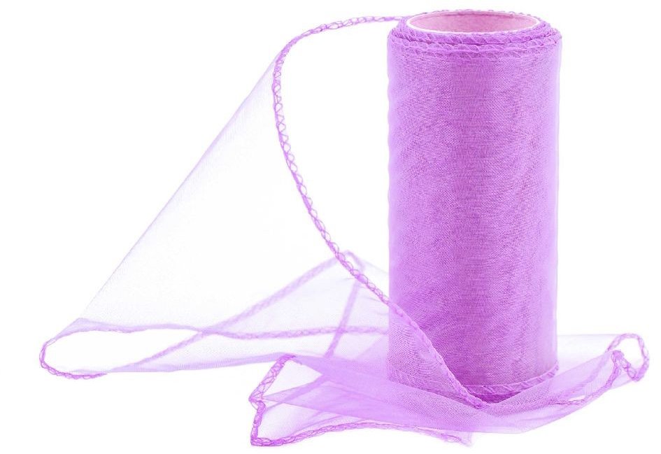 Vikpap Organza 12 cm/10y levandulová