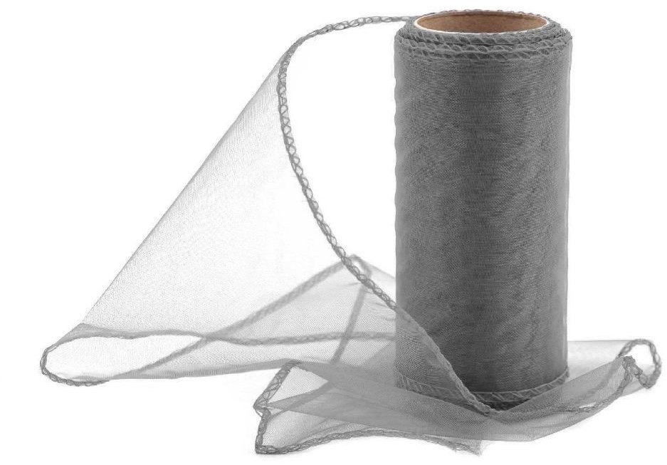 Vikpap Organza 12 cm/10y šedá