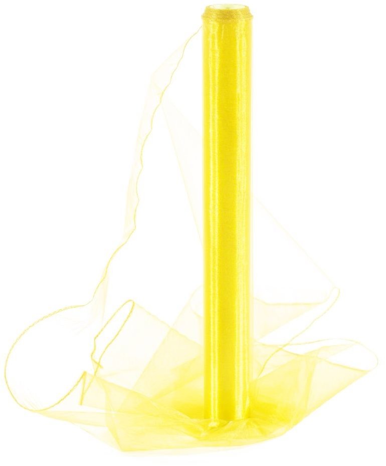 Vikpap Organza 40 cm/10y citrónová