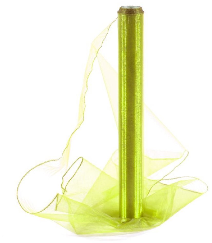 Vikpap Organza 40 cm/10y olivová