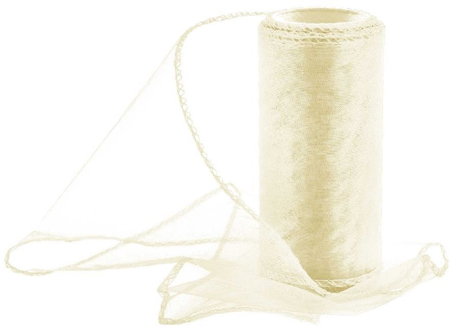 Vikpap Organza 12 cm/10y krémová