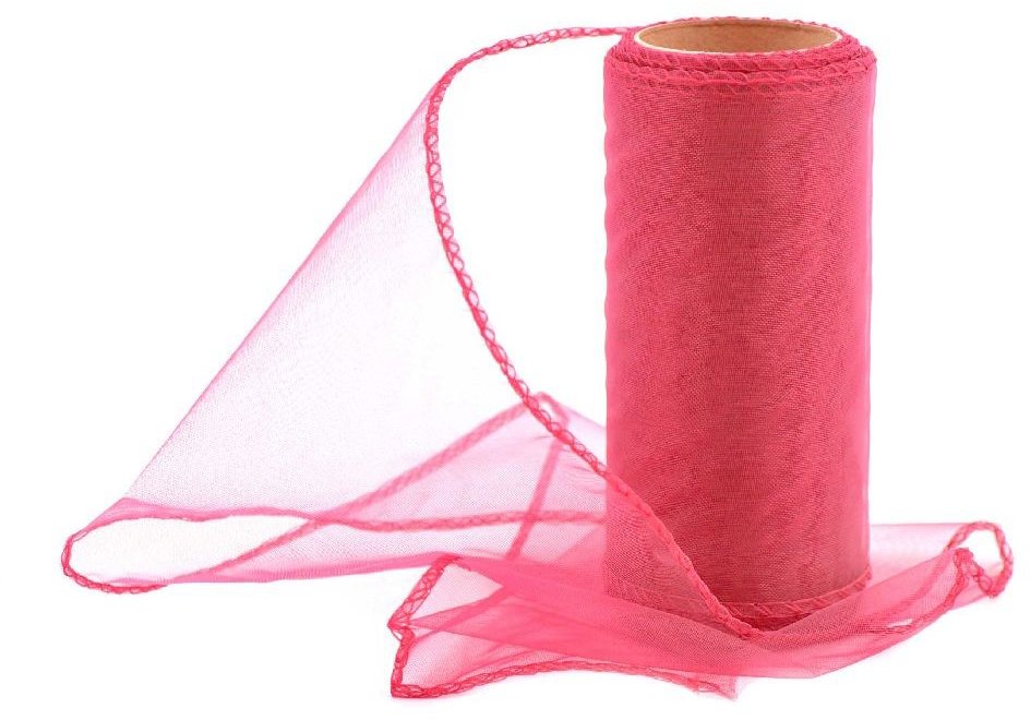 Vikpap Organza 12 cm/10y korálová