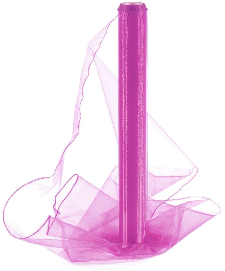 Vikpap Organza 40 cm/10y purpurová