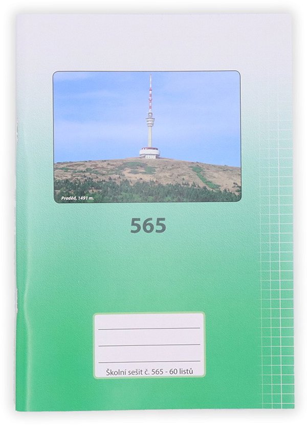 PAPÍRNA MARTINÍK 545, A5 čtverečkovaný, 40 listů