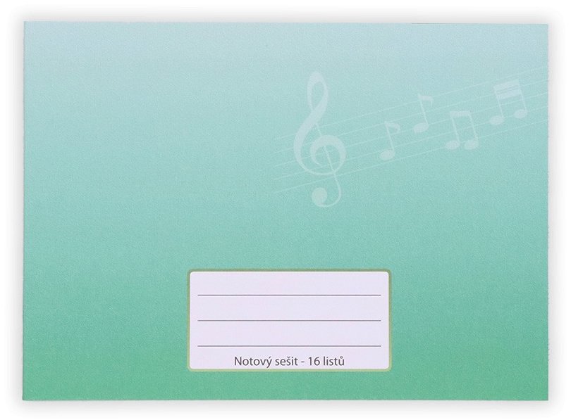 Papírna Martiník ML2, notový blok 16 listů