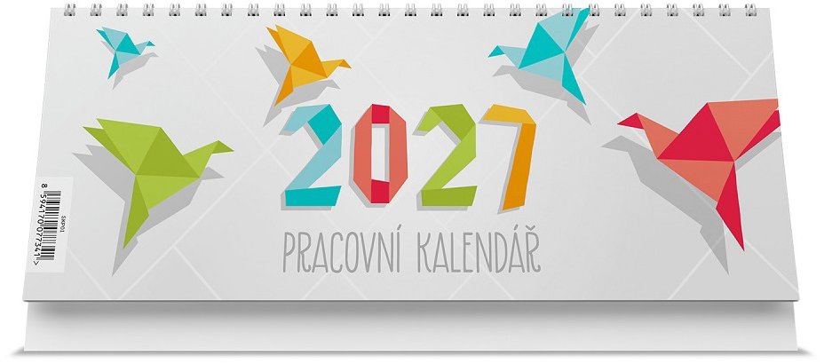 Vikpap Pracovní 2027, 30 × 11 cm