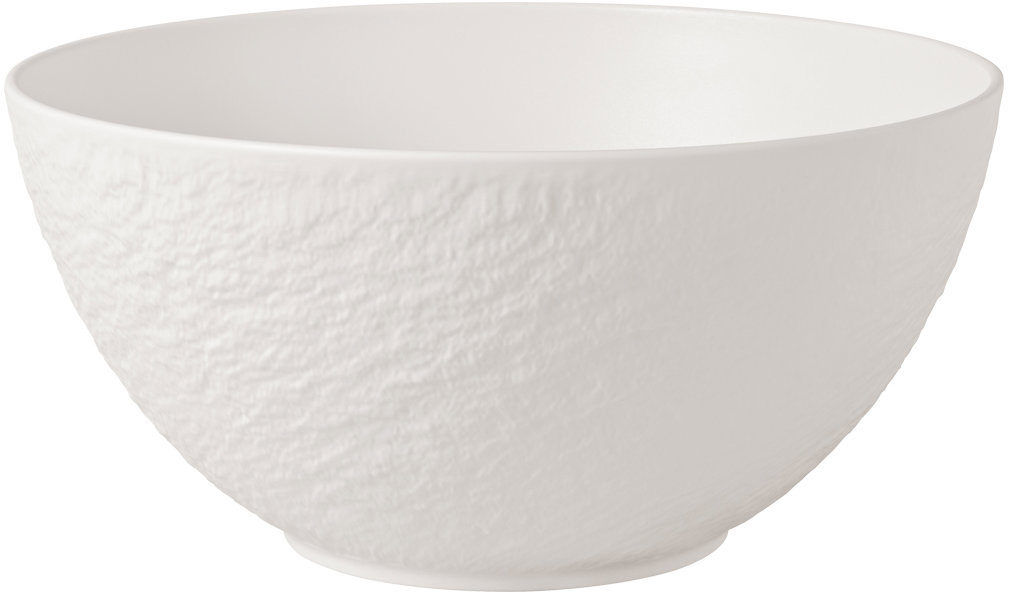 Villeroy & Boch Mísa z kolekce Manufacture Rock Blanc 24 cm