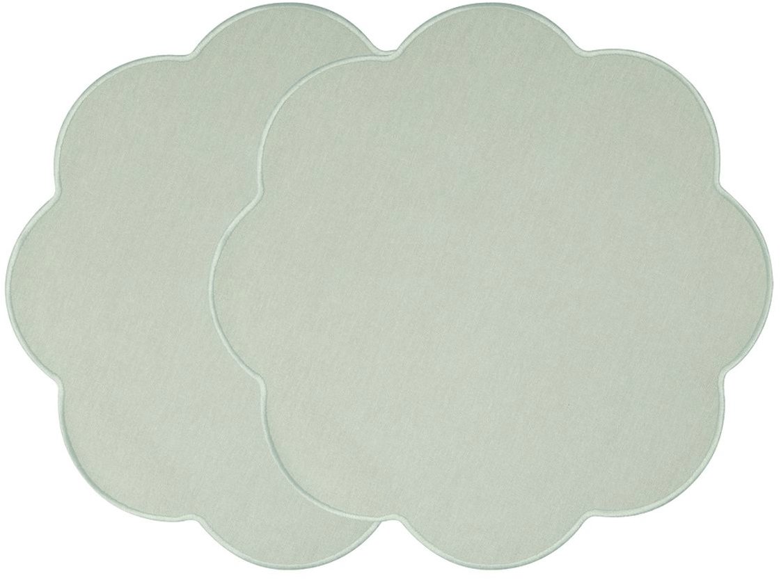 VILLEROY & BOCH Textilní ubrousek z kolekce Fleur Accessoires Vert 40 × 40 cm, 2 ks