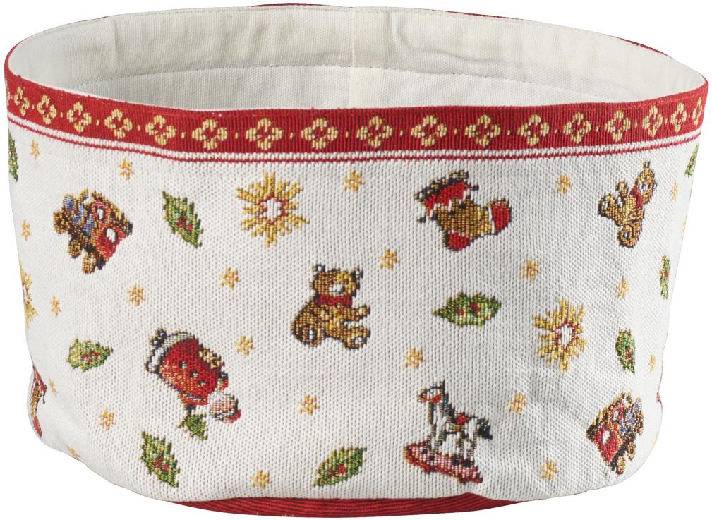 Villeroy & Boch Toy's Delight Vánoční gobelínový košík na pečivo