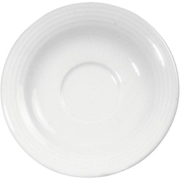 Bauscher Podšálek Dialog 16 cm, bílý, 12 ks