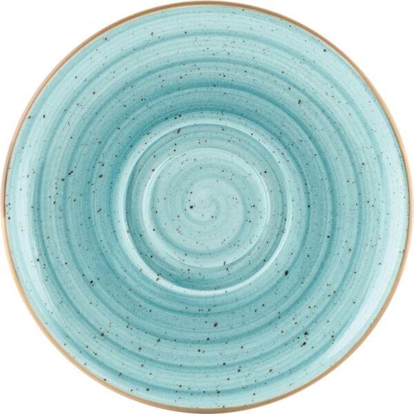 Bonna Podšálek stohovatelný Aura Aqua 19 cm, 12 ks