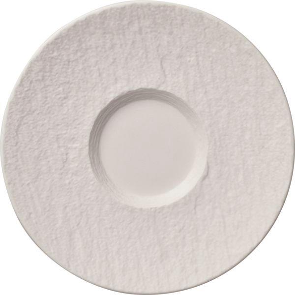 Villeroy & Boch Podšálek kávový Manufacture Rock 12 cm, bílý, 6 ks