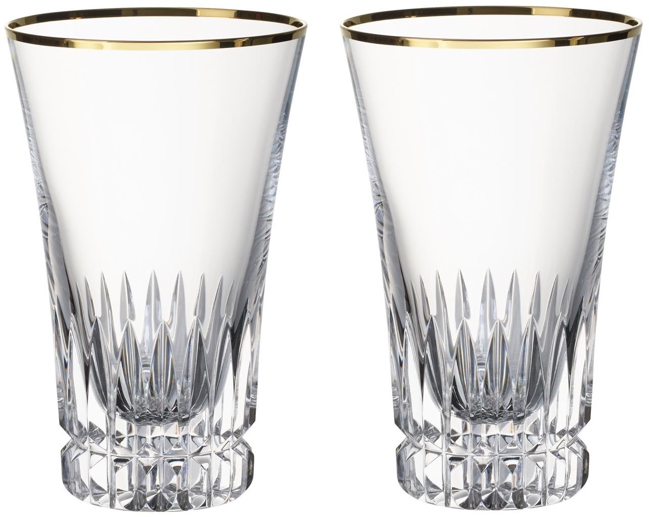 VILLEROY & BOCH Vysoká sklenice z kolekce Grand Royal Gold, 2 ks