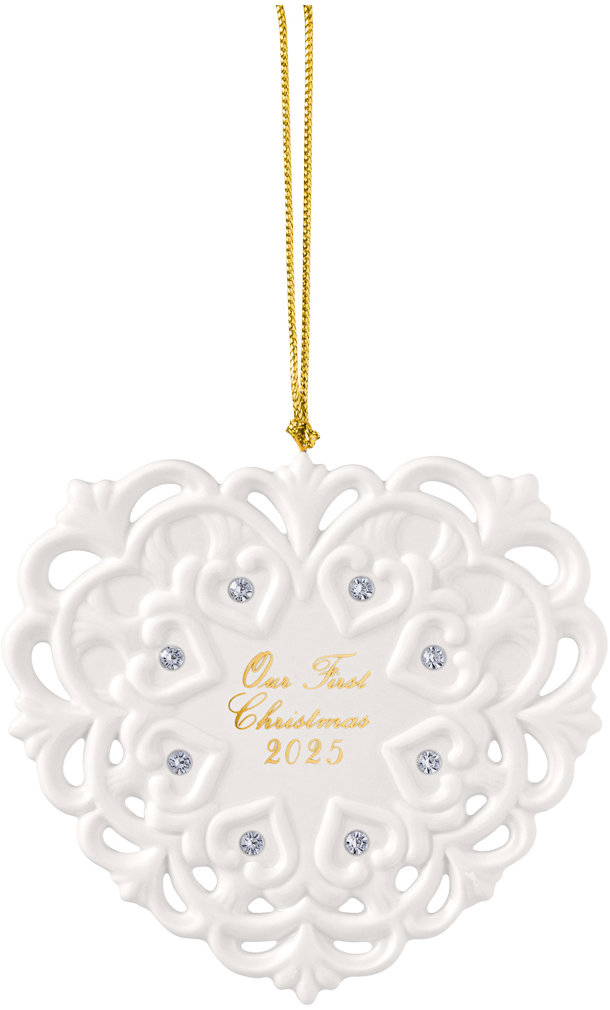 VILLEROY & BOCH Vánoční ozdoba z kolekce Christmas classics 2025 Srdce