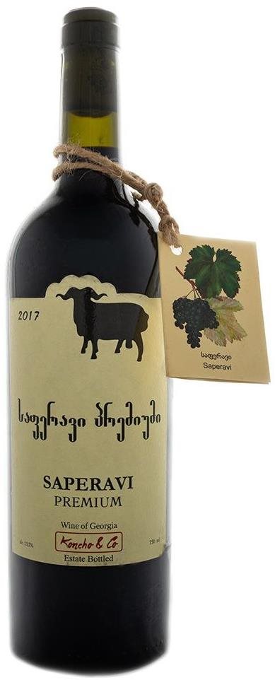 Koncho & Co Gruzínské víno SAPERAVI PREMIUM 750ml