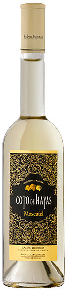 Bodegas Aragonesas Coto de Hayas Moscatel 0,5 l, 14 % vol.