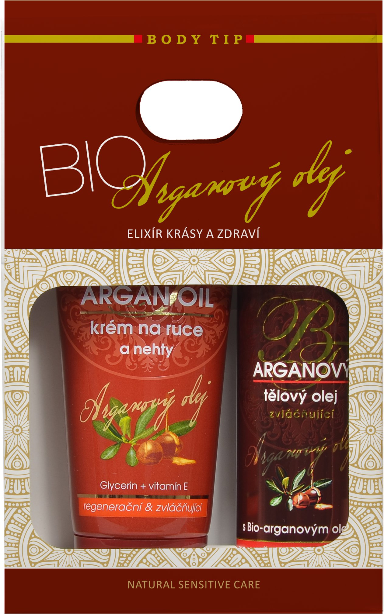 VIVACO Dárková kazeta Argan 200 ml