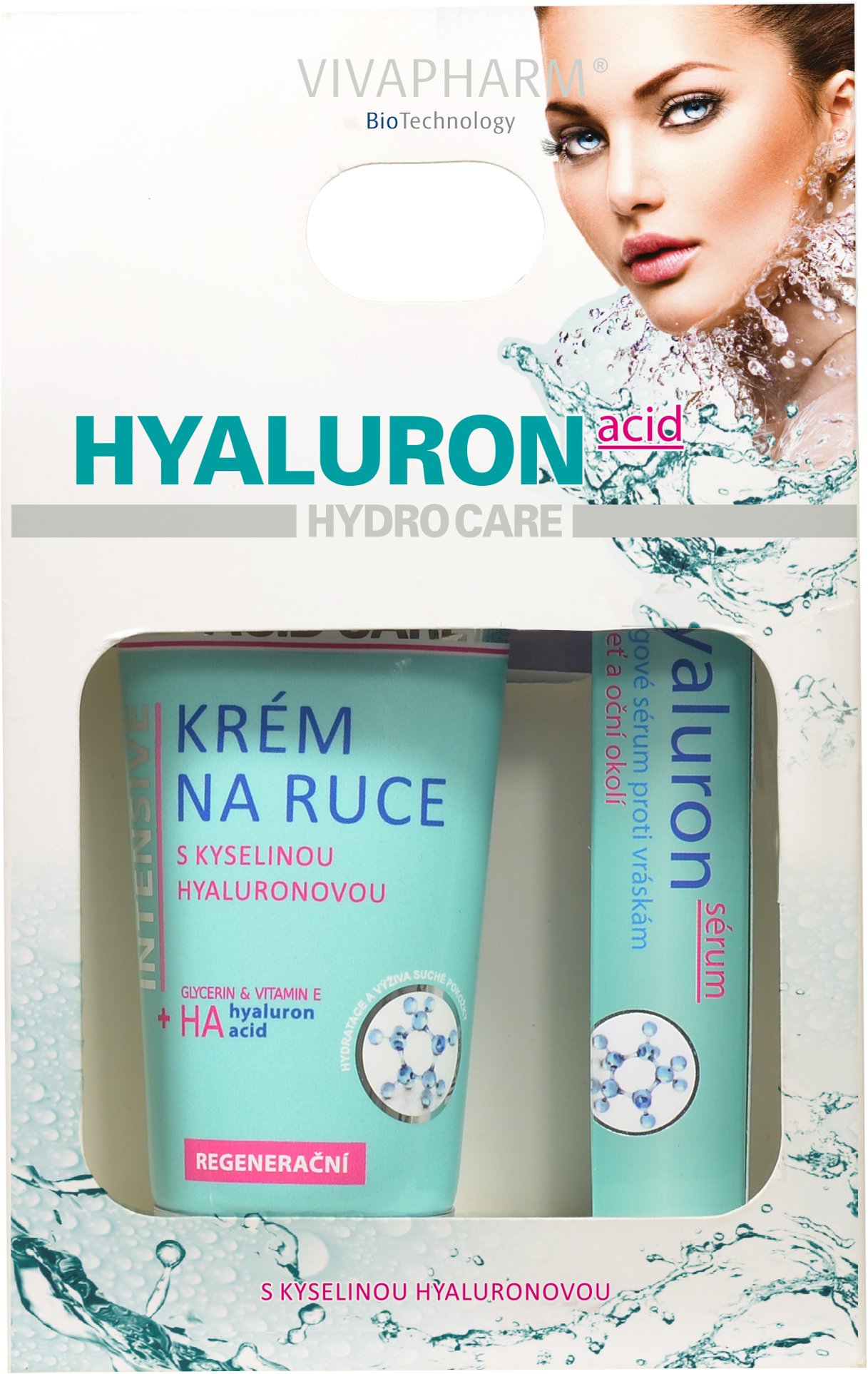 VIVACO Dárková kazeta Hyaluron 110 ml