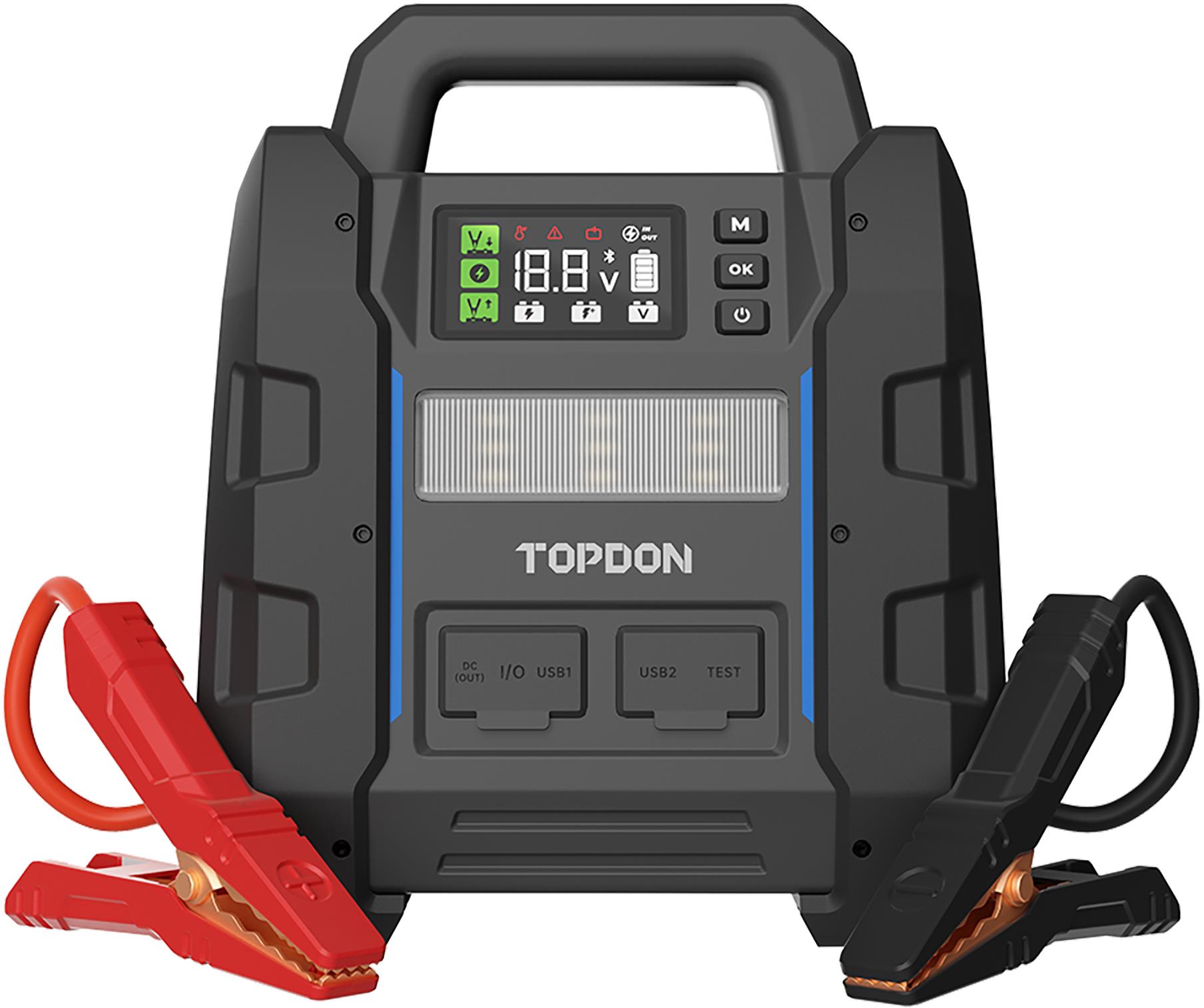 TOPDON startér a tester autobaterie V4500Plus