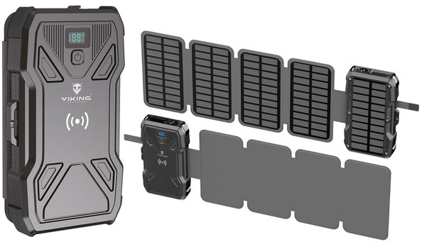 VIKING TECHNOLOGY Solární powerbanka VIKING TYR II