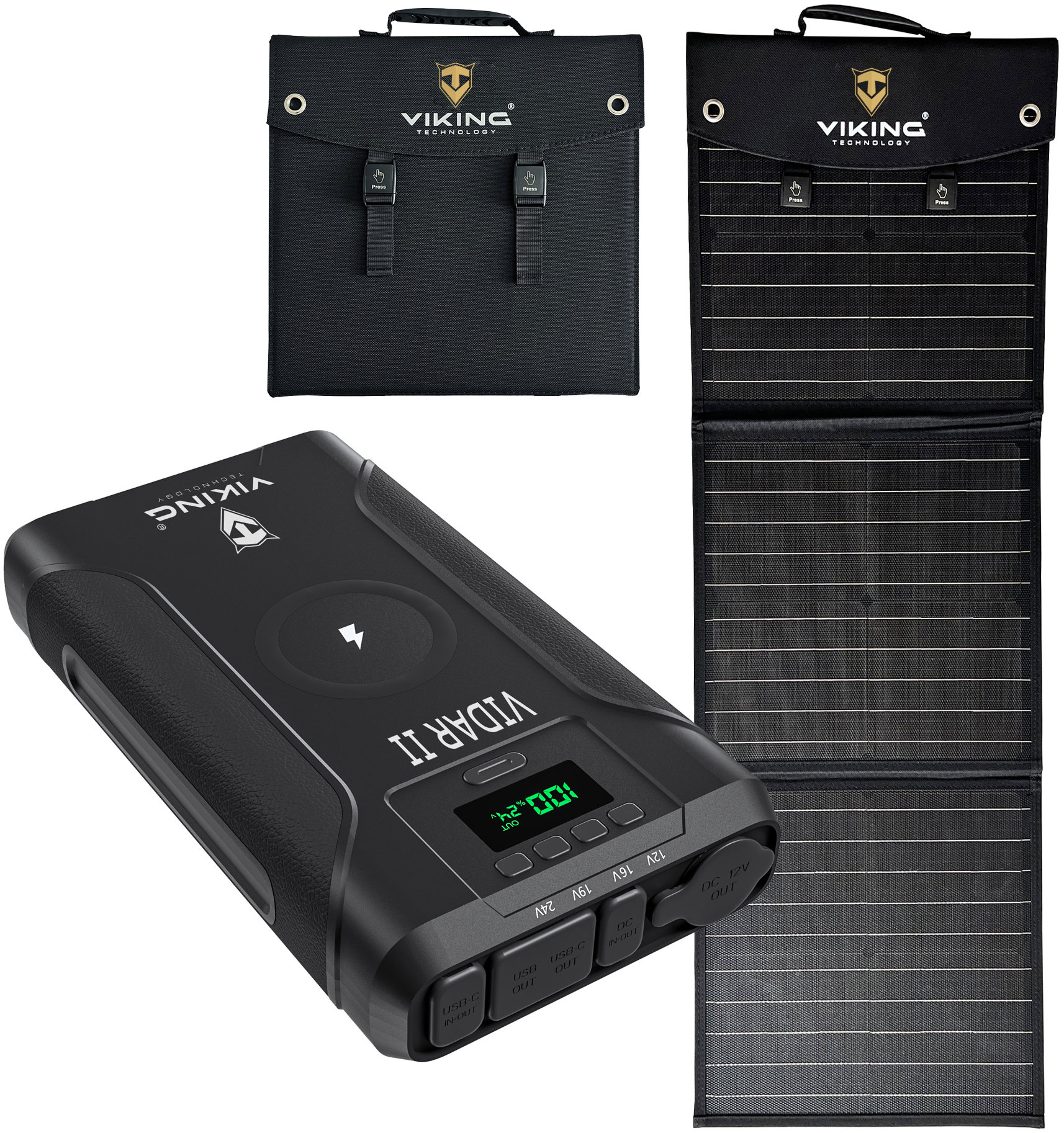 Viking VIDAR II a solární panel Viking L60 PD