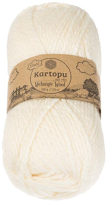 BELLATEX Melange Wool 100 g - 025 smetanová