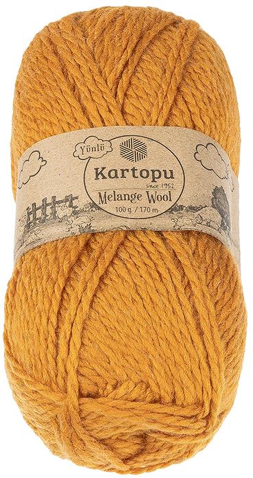 BELLATEX Melange Wool 100 g - 1854 hořčicová