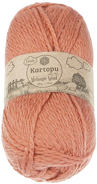 BELLATEX Melange Wool 100 g - 784 starorůžová