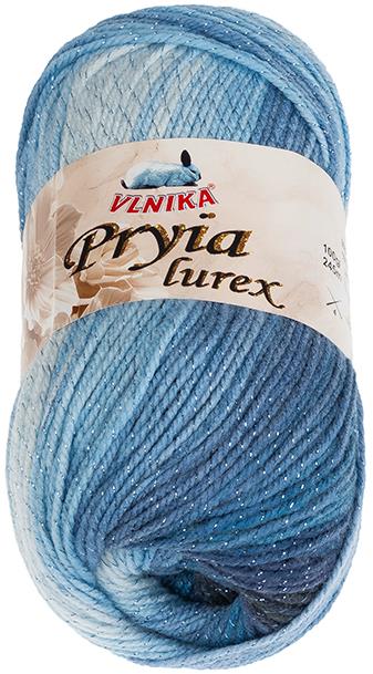 BELLATEX Příze Pryia lurex 100 g - 313 modrá