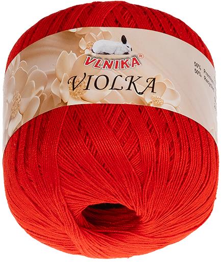 BELLATEX Příze Violka 50 g - 125 červená