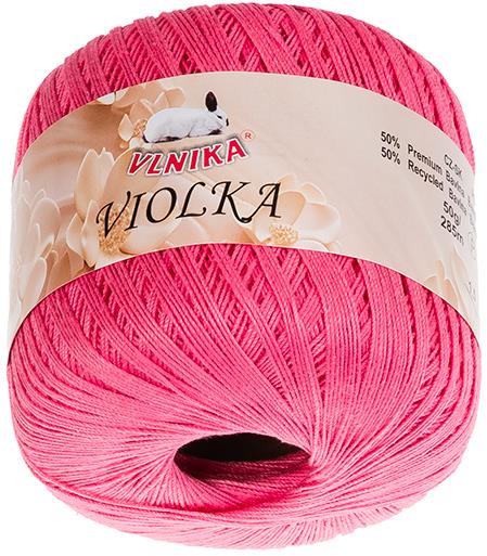 BELLATEX Příze Violka 50 g - 126 růžová