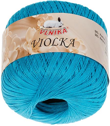 BELLATEX Příze Violka 50 g - 136 modrá