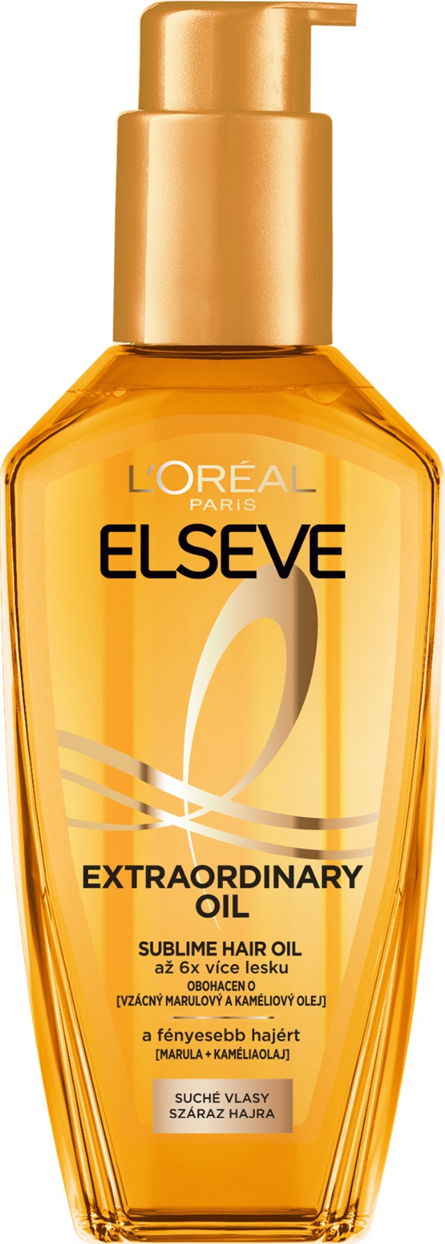 L'ORÉAL PARIS Elseve Extraordinary Oil hedvábný olej pro suché vlasy 100 ml