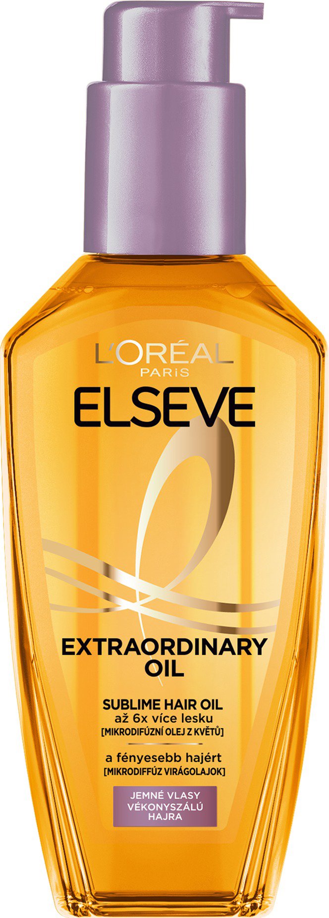 L'ORÉAL PARIS Elseve Extraordinary Oil hedvábný olej pro jemné vlasy 100 ml