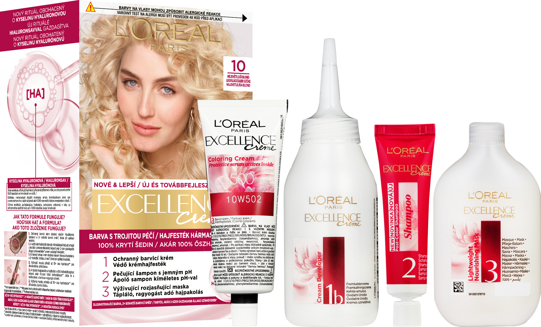 L'ORÉAL PARIS Excellence 10 Nejsvětlejší blond