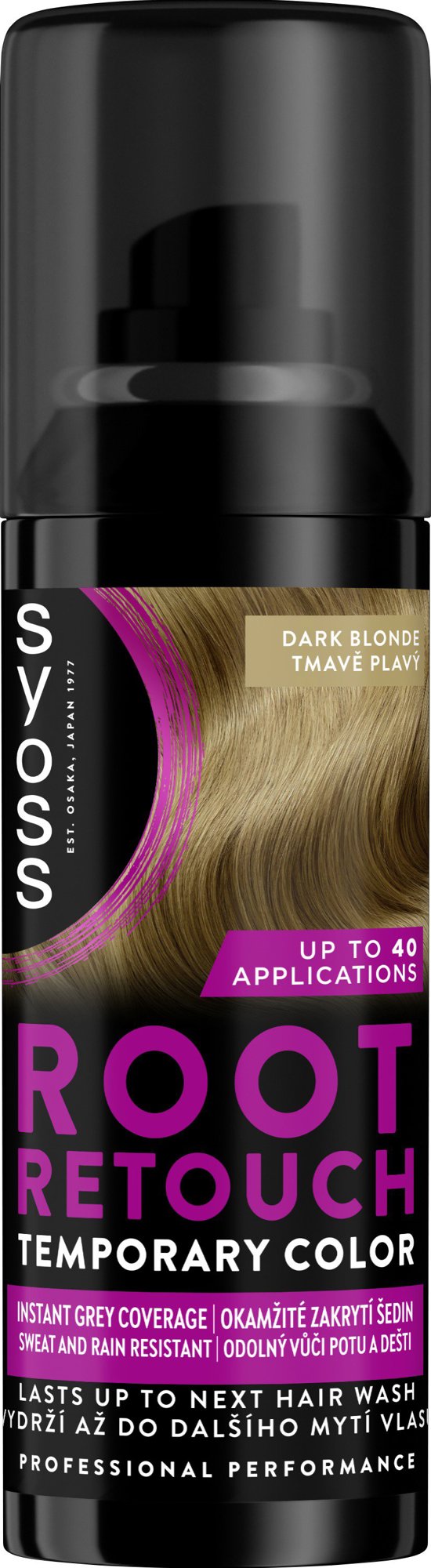 SYOSS Root Retoucher Tmavě plavý 120 ml