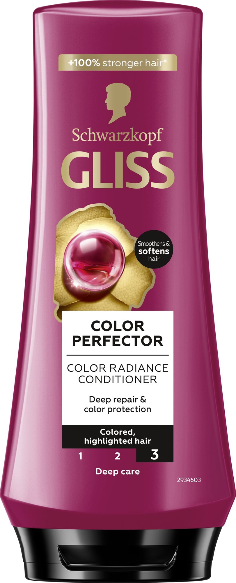 SCHWARZKOPF GLISS Color Perfector balzám 200ml