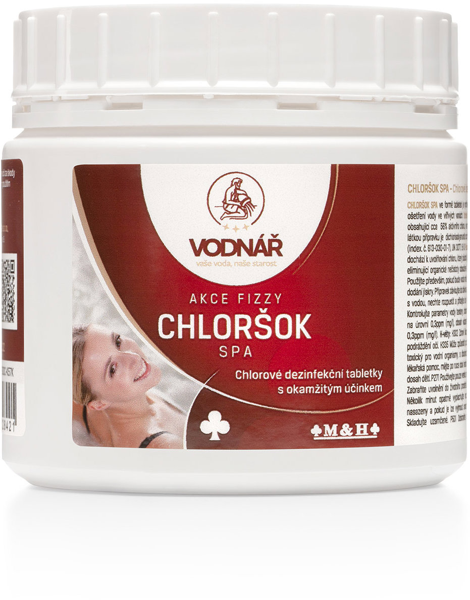 Vodnář Akce Fizzy Chloršok Spa 0,5 kg