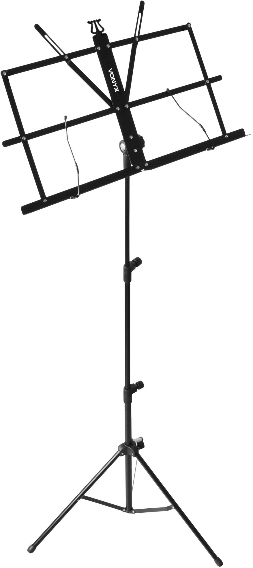 Vonyx MSS02 Music Sheet Stand Fold.black