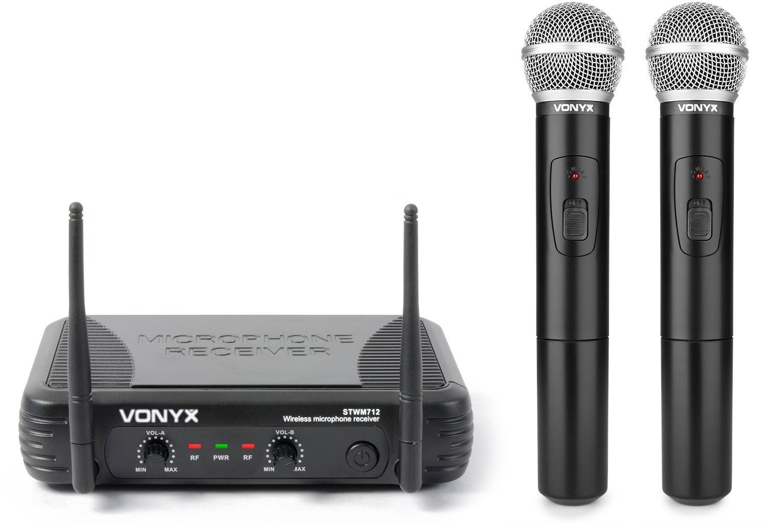 Vonyx STWM712 VHF Dvoukanálový bezdrátová sada