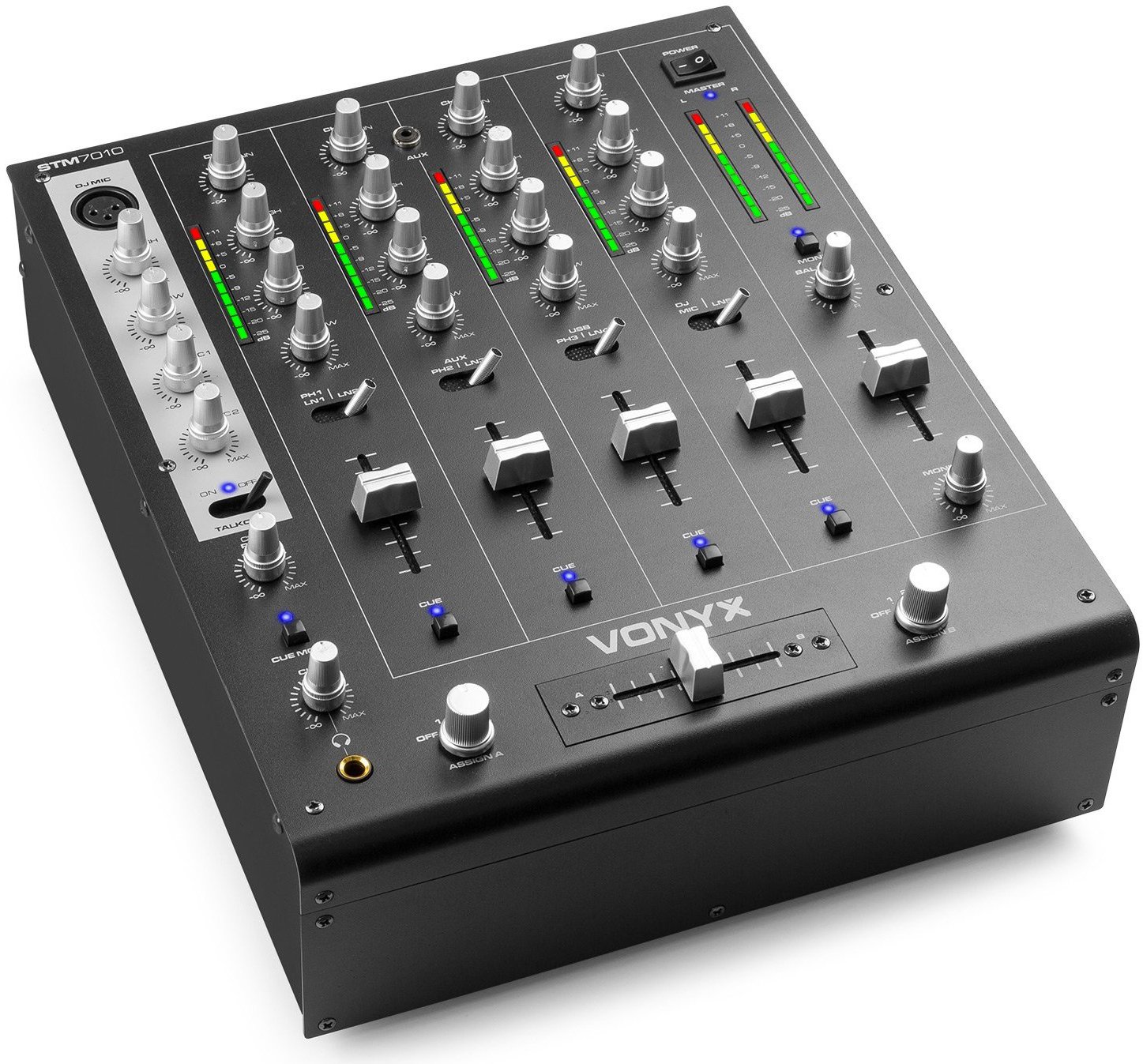 Vonyx STM-7010 4 - Kanálový mixážní pult pro Dj s USB